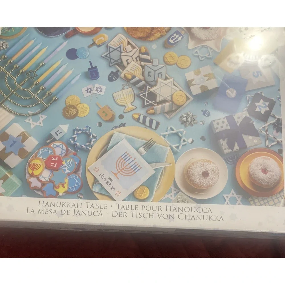 New Unopened 1000 Piece‎ Eurographics Hanukkah Jigsaw Puzzle , Beautiful, Family